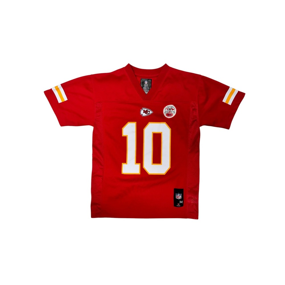 Kansas City Chiefs Tyreek Hill #10 NFL Team Apparel Youth Medium M Jersey Red